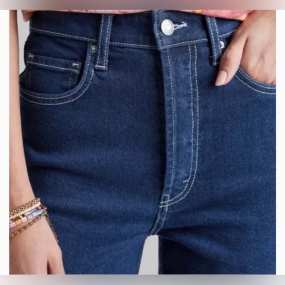 Wild Fable Super High Rise Straight Jeans - Picture 3 of 5